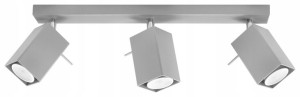 Plafon Led Do Kuchni Łazienki Regulowany === Szary