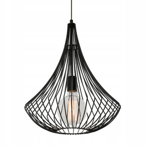Metalowa Lampa Wisząca Do Biura Gabinetu = Loftowa