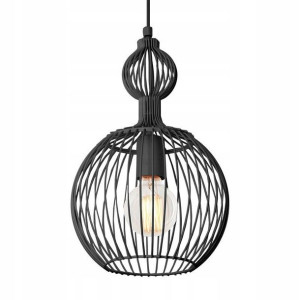 Lampa Wisząca Metalowa Kula Do Biura Salonu Kuchni