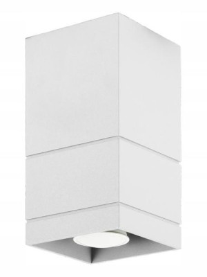 Lampa Sufitowa Biuro Salon Sypialnia = Metal Biała
