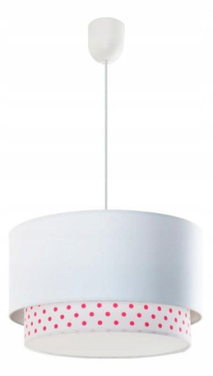 Lampa Wisząca Do Pokoju Dziecka Niemowlaka = Biała