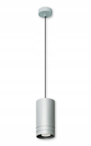 Wisząca Lampa Do Jadalni Nad Stół Halogenowa Szara