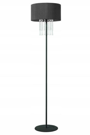 Lampa Stojąca Glamour Do Sypialni Salonu == Czarna