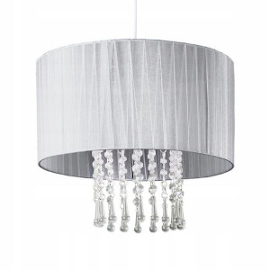 Lampa Wisząca Z Kryształkami Nowoczesna == Popiel
