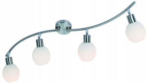 Lampa Sufitowa Listwa Łazienkowa Kuchenna Szklana