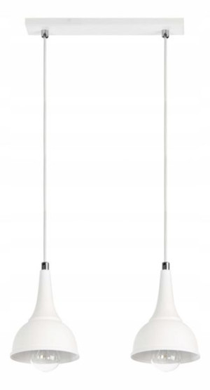 Lampa Wisząca Do Salonu Sypialni Jadalni === Biała