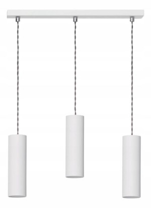 Lampa Wisząca Halogenowa Do Jadalni Kuchni = Biała