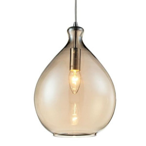 Industrialna Lampa Zwisająca Szklany Klosz == Loft