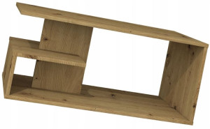 Industrialna Ława = Stolik Kawowy Loft Dąb Artisan