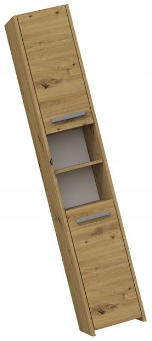 Szafka Do Łazienki Słupek Loft 30 Cm = Dąb Artisan