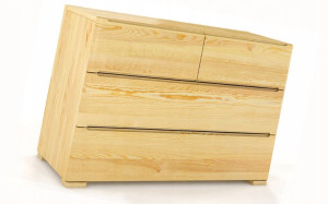 Komoda Drewniana Z Szufladami === Minimalistyczna
