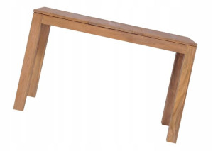 Stół Vintage Z Drewniany Naturalne Wykończenie =