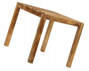 Stół Vintage Z Litego Drewna Mango Klasyczny =