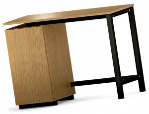 Biurko Minimalistyczne Z Drewna === Do Biura Nauki