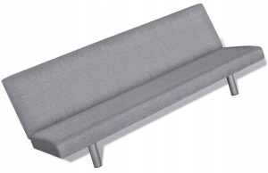 == Nowoczesna Sofa Do Pokoju Gościnnego Jasnoszara