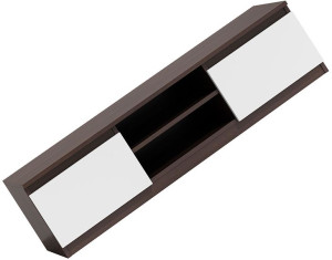 Szafka Pod Telewizor Rtv Tv 120 Cm = Biała + Wenge