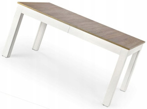 == Duży Stół BIAŁY DĄB SONOMA Rozkładany 160-300cm