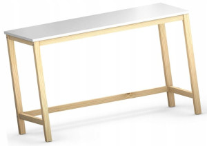 BIURKO NOWOCZESNE Białe Młodzieżowe Ikea do BIURA
