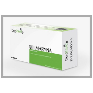 Dogshield Silimaryna 45 kapsułek. Ochrona wątroby dla psa. Biofaktor.