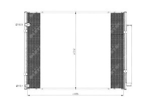 Skraplacz Klimatyzacji Lexus Rx 04-08 Nrf