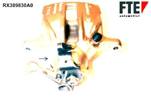 Zacisk Hamulcowy Vw T4 94-97 Lt Fte