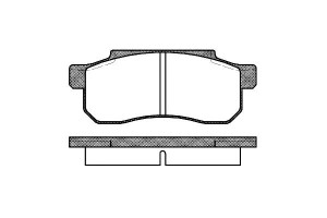 Klocki Hamulcowe Remsa 45022sa0020 45022st5020 450