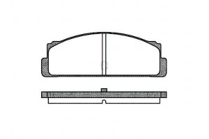 Klocki Hamulcowe Fiat 132 Argenta Fso 125p Polonez