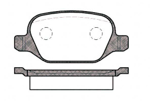 Klocki Hamulcowe Alfa Romeo 147 156 Gt Fiat Linea