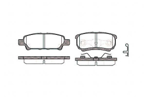 Klocki Hamulcowe Dodge Avenger Caliber Mitsubishi