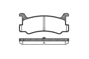 Klocki Hamulcowe Daihatsu Charade Gran Move Mazda