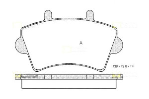 Klocki Hamulcowe Opel Movano 1 Kpl Starline Starli