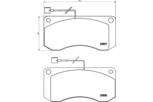Klocki Hamulcowe Rvi Midliner 6.2d 05.89-01.00 Tex