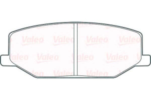 Klocki Hamulcowe Valeo 5511080000 5520081a31 55200