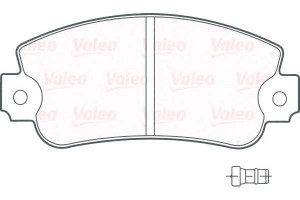 Klocki Hamulcowe Valeo Mb858380 Mb858463 Mr205269