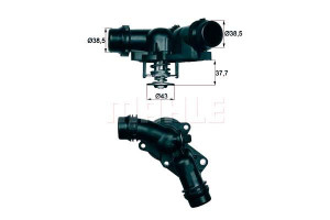 Termostat Bmw 97c M52 44 E46 Mahle