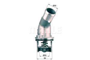 Termostat Vw 92c A4 A6 A8 3,0b Mahle