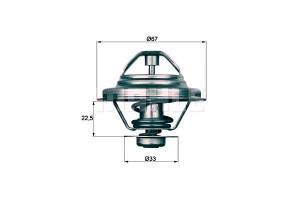 Termostat Mahle 25121113 0e 0d 0f
