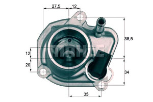 Termostat Chrysler 87c 2,2crd Mahle