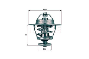 Termostat Opel 85c Vectra Astra Mahle