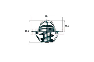 Termostat Fiat Lancia Opel Seat Mahle