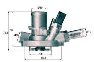 Termostat Fiat 80c Grande Punto 1,4 07- Mahle