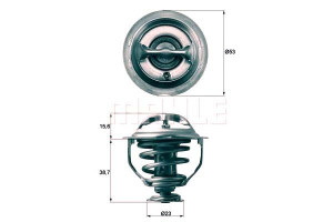 Termostat Vw 95c 1,8tfsi 2,0tfsi Mahle