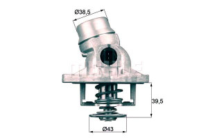 Termostat Bmw 105c E38 39 Land Rover Mahle