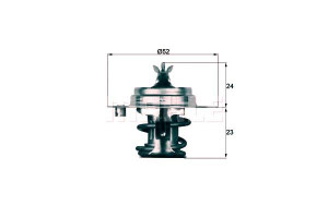 Termostat Honda Mazda Suzuki Toyota Mahle