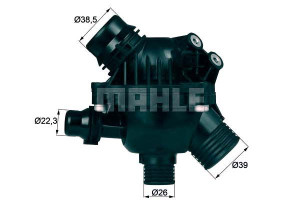 Termostat Bmw 97c E60 61 90 91 Mahle