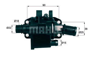 Termostat Citroen Ford Mazda Peugeot Toy Mahle