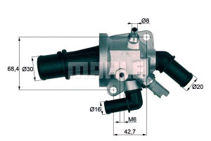 Termostat Opel 88c 1,3cdti 05- Mahle