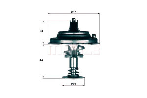 Termostat Mercedes 80c Mahle