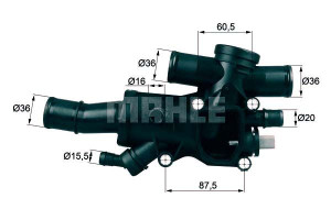 Termostat Citroen 83c 2,0hdi Mahle