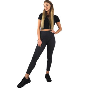 Legginsy Damskie 1szt. Xy 7129 Szary S/m